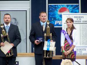 Brent with the Iowa Championship Trophy