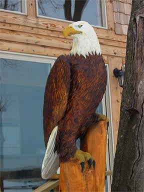 Log Carvings selling at Auction to the Public - Monona County Fairgrounds